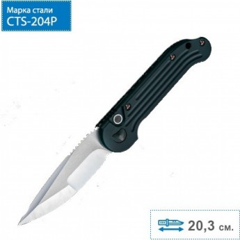 Нож MARFIONE CUSTOM LUDT HIGH POLISH, CF HANDLE