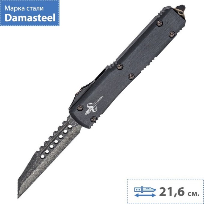 Нож MARFIONE CUSTOM ULTRATECH WARHOUND DAMASCUS