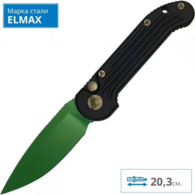 Нож MICROTECH LUDT GREEN - JEDI MASTER MT_135-1JM